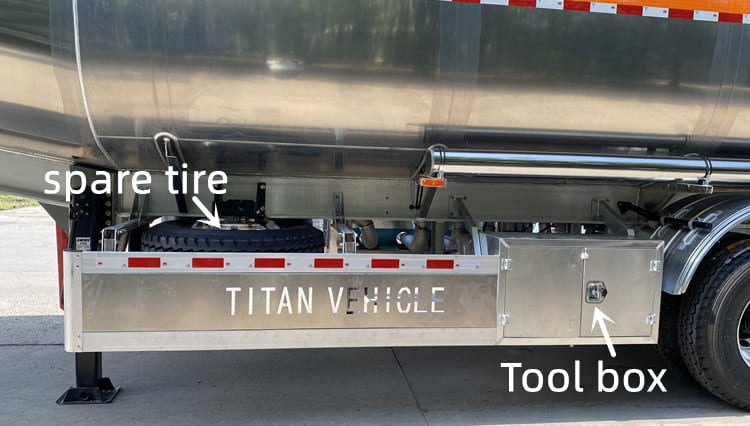 Aluminum Semi Tanker Trailer for Sale in Zambia