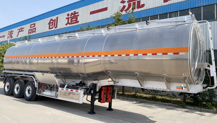 Aluminum Semi Tanker Trailer for Sale in Zambia