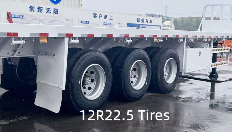 40ft Flatbed Semi Trailer for Sale in Zambia