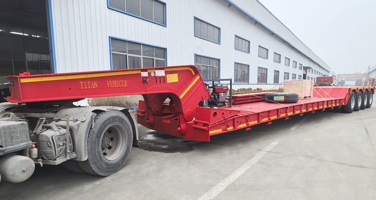 Detachable Gooseneck Trailer for Sale in Zambia