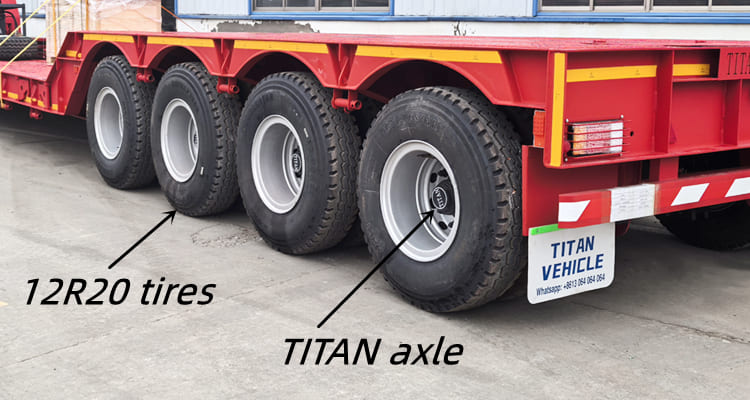 Detachable Gooseneck Trailer for Sale in Zambia