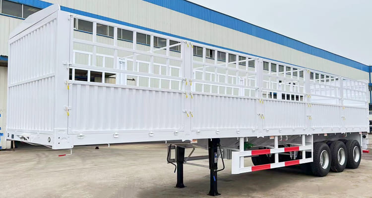 Bulk Cargo Semi Trailer for Sale in Zambia