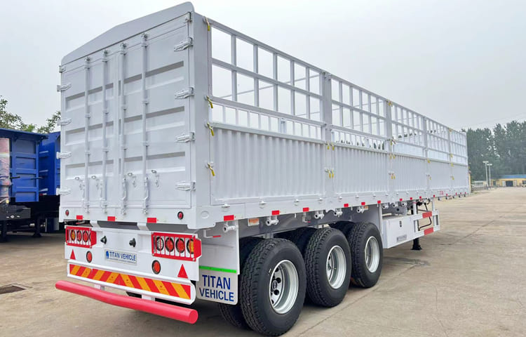 Bulk Cargo Semi Trailer for Sale in Zambia