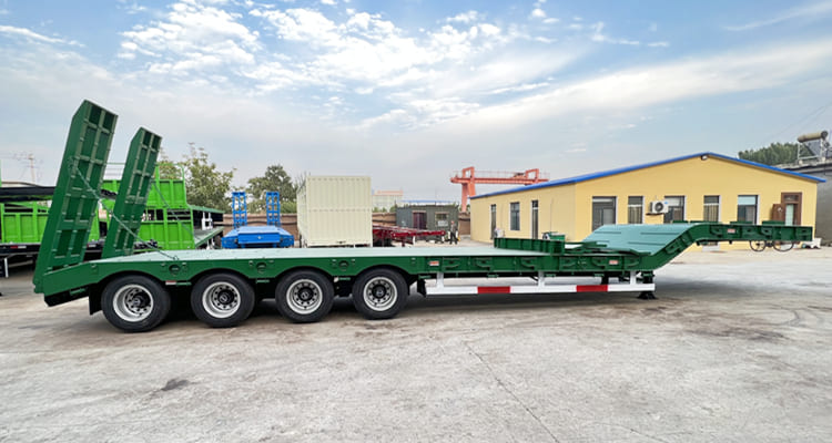 Low Bed Semi Trailer for Sale in Lusaka, Zambia