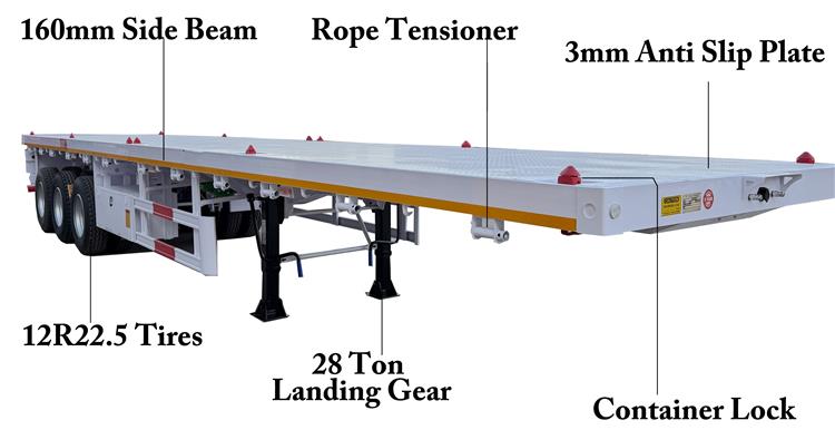 2026 Henred Trailer Flatbed Trailer For Sale In Zambia
