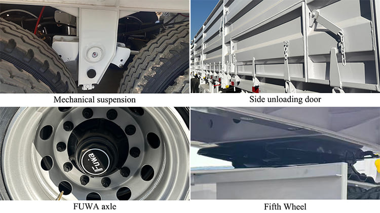 TITAN 2‑axle+2‑axle Dropside Superlink Trailers for Sale in Zambia