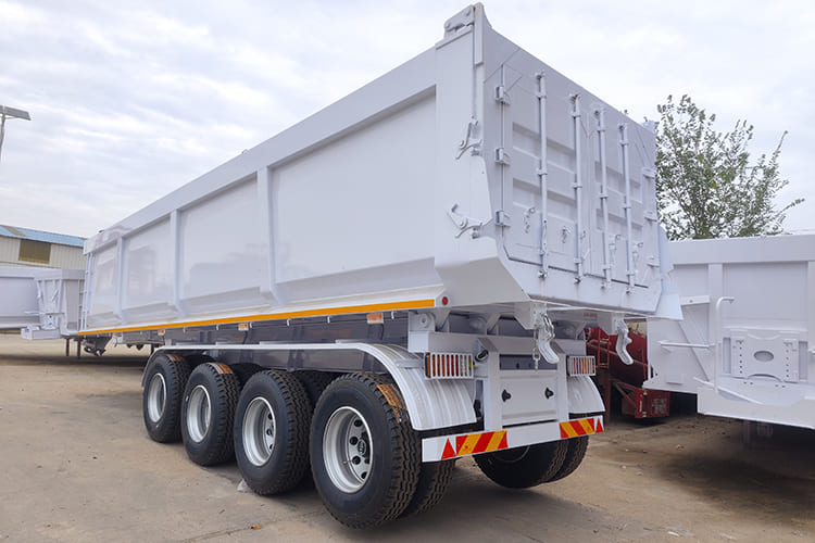 TITAN 4 Axle Semi Tipper Trailer for Sale in Zambia