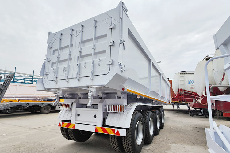 TITAN 4 Axle Semi Tipper Trailer for Sale in Zambia