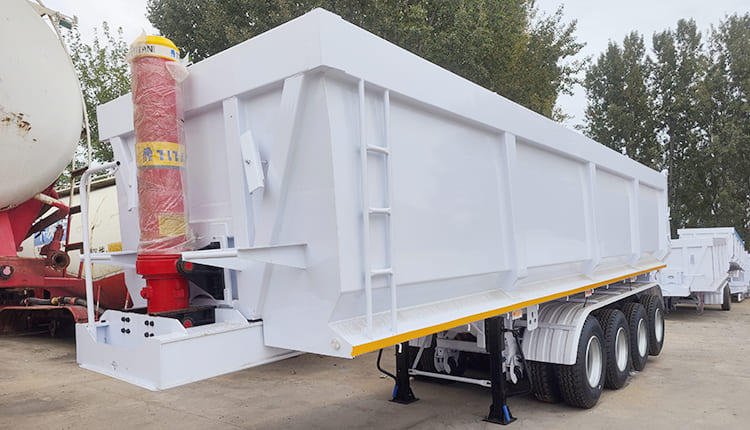 TITAN 4 Axle Semi Tipper Trailer for Sale in Zambia