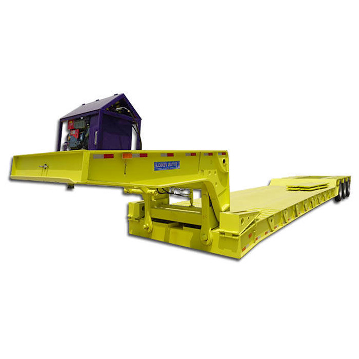 120T Heavy Duty Lowboy Trailer