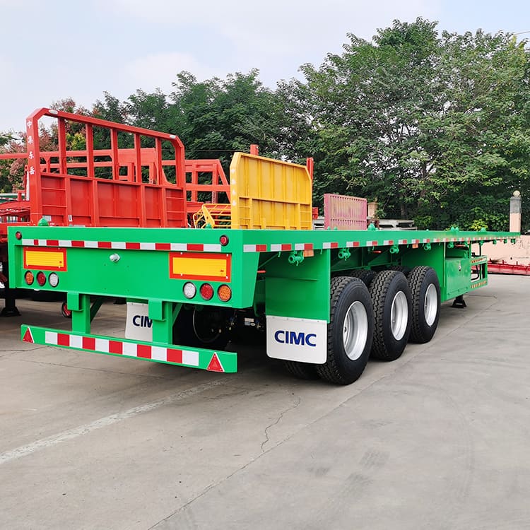 CIMC 40Ft 3 Axle Flatbed Trailer