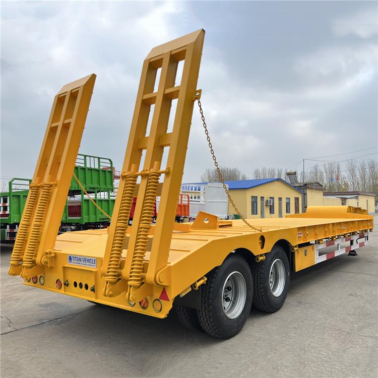 2 Axle 50 Ton Low Bed Truck
