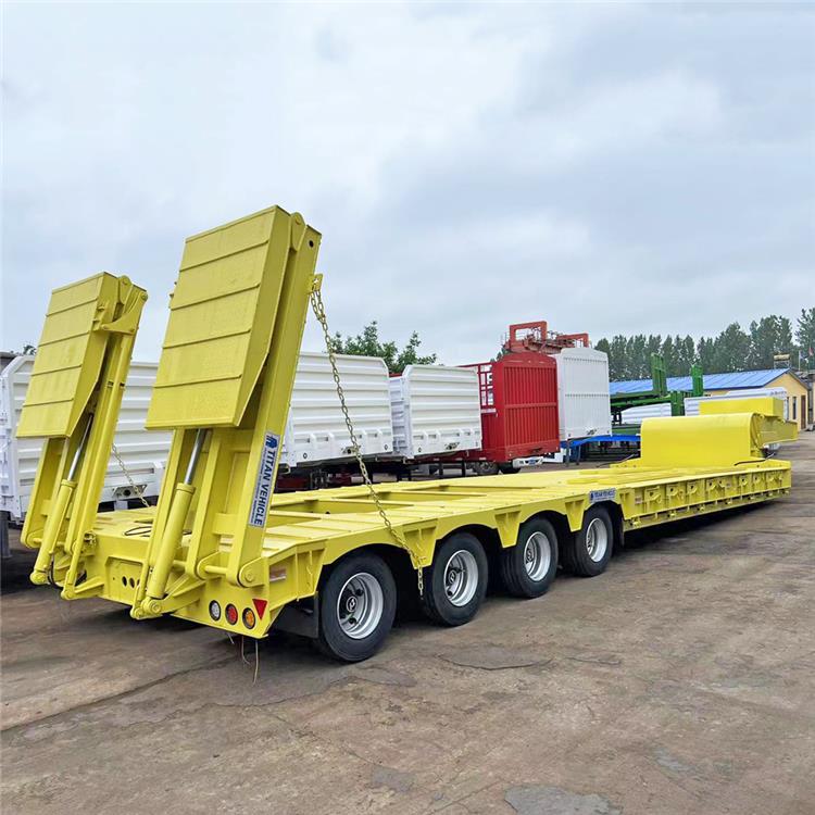 150 Ton Lowbed Tractor Trailer