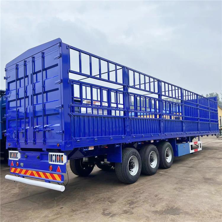 80 Ton Fence Cargo Trailer