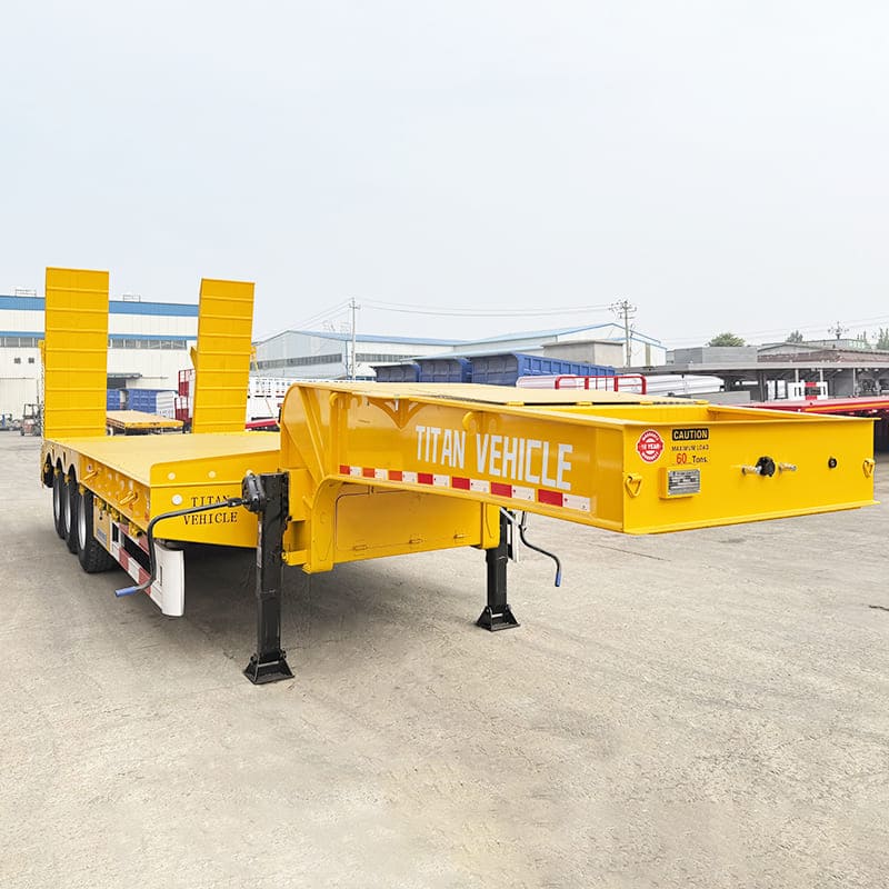 3 Axle Low Bed Trailer