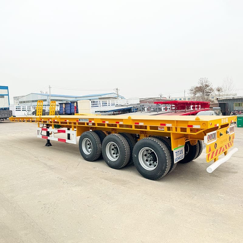 Flatbed Trailer 3 Axle