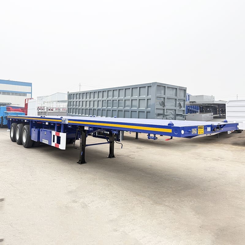 Tri Axle Flatbed Trailer