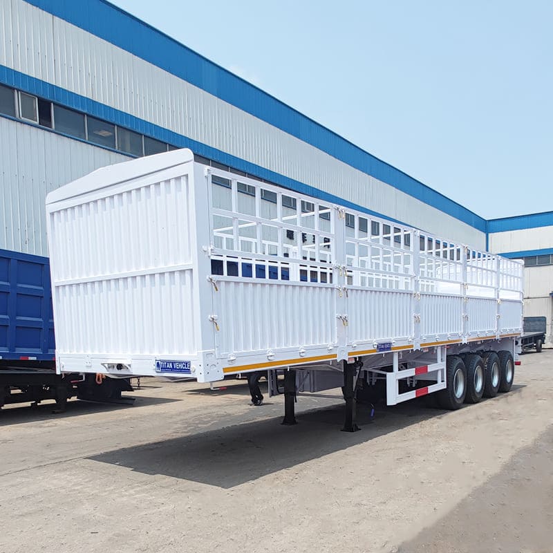 4 Axle Fence Semi Trailer