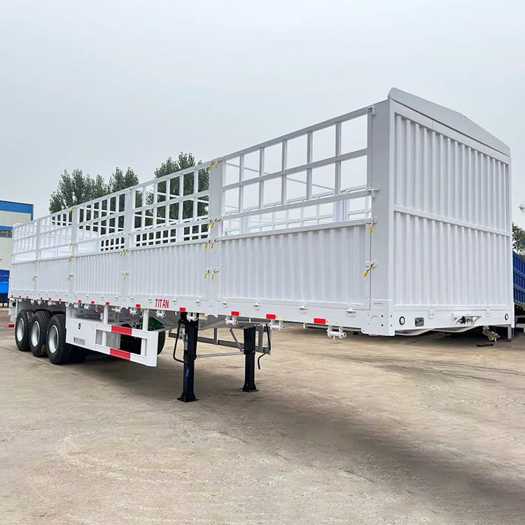 3 Axle Bulk Cargo Semi Trailer for Sale