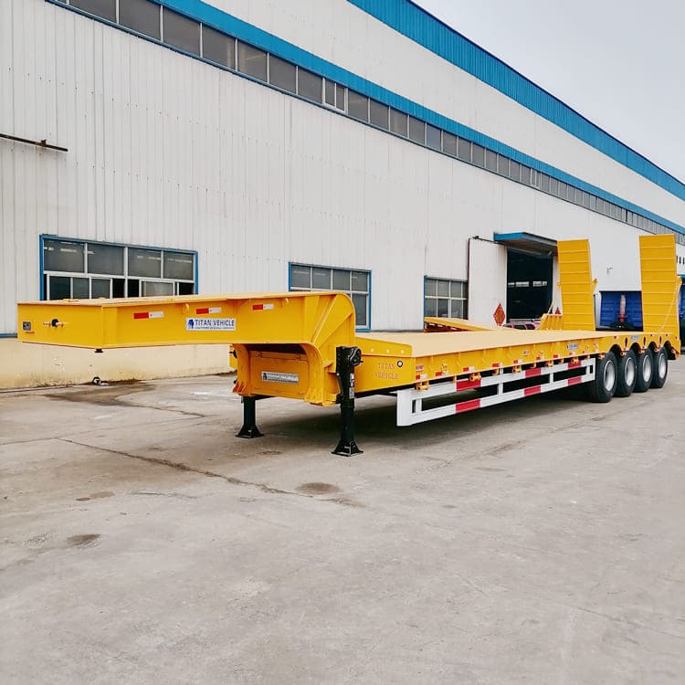 Low Bed Trailer Truck for Sale