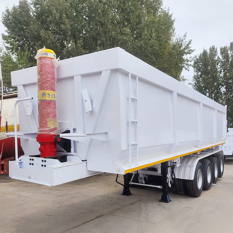 4 Axle Semi Tipper Trailer