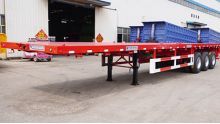 New Tri Axle 40 Ft Flatbed Trailer