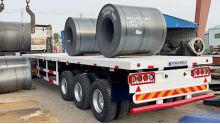 New 40Ft Tri Axle Flatbed Semi Trailer