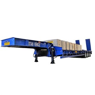 100T Lowbed Trailer for Sale