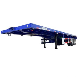  40Ft Tri Axle Flatbed Semi Trailer
