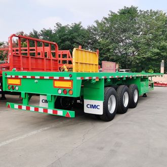 CIMC 40Ft 3 Axle Flatbed Trailer