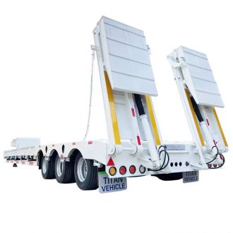 80 Tonne 3 Axle Hydraulic Low Bed Trailer