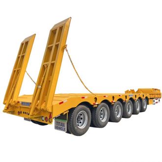 6 Axle 120 Ton Low Bed Trailer