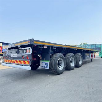 12m Tri Axle Flatbed Trailer