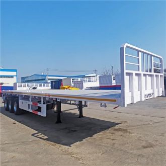 12.5m Flatbed Truck Trailer