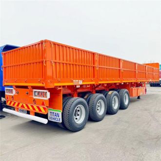 4 Axle Cargo Semi Trailer