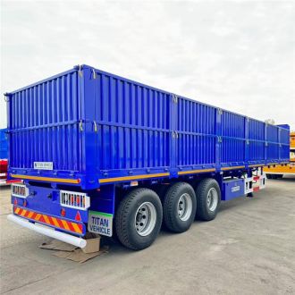 Flatbed Trailer with Side Wall