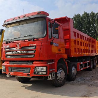 Old Used Shacman Dump Truck 8x4