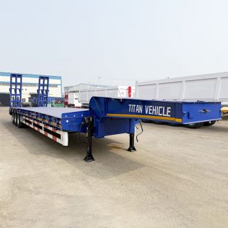 Tri Axle Semi Low Loader Trailer