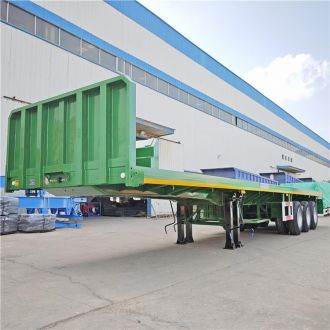 Flatbed Truck Semi Trailer