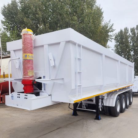 4 Axle Semi Tipper Trailer